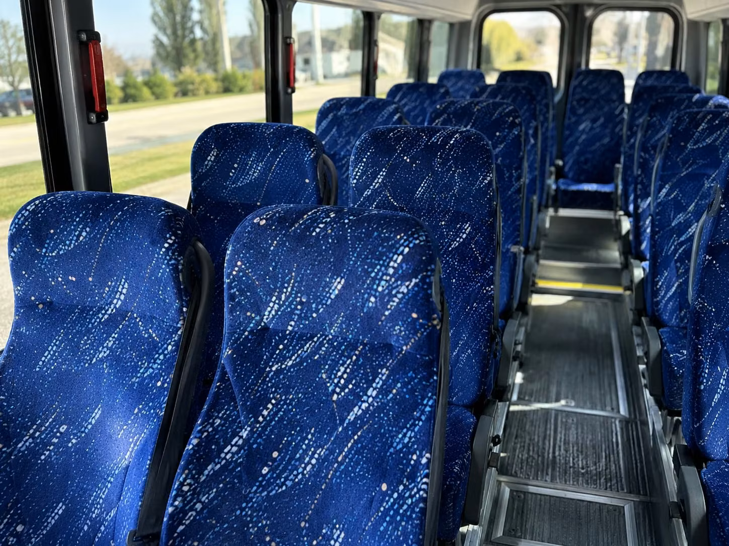18 passenger minibus inside