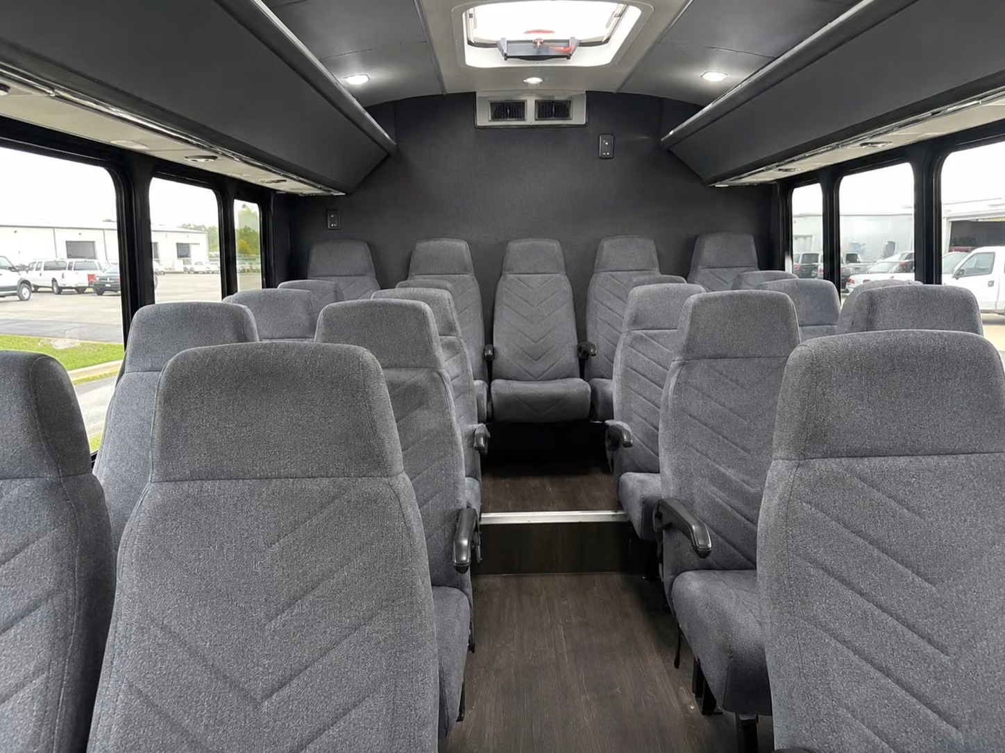 20 passenger minibus inside