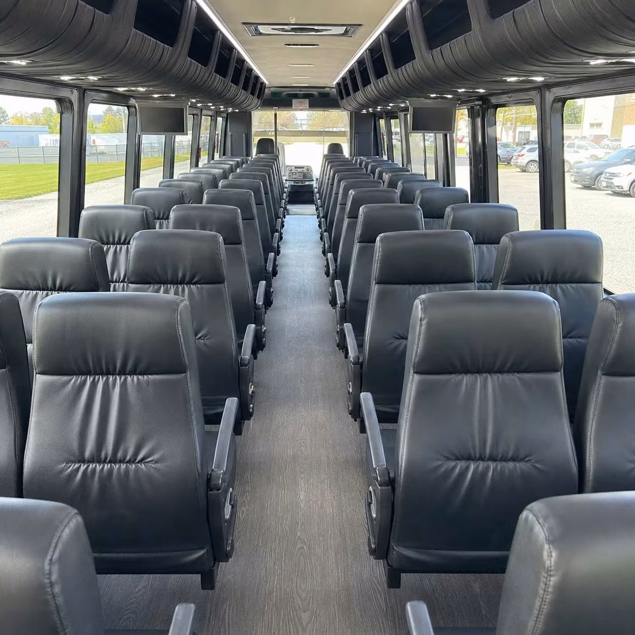 35 passenger minibus interior