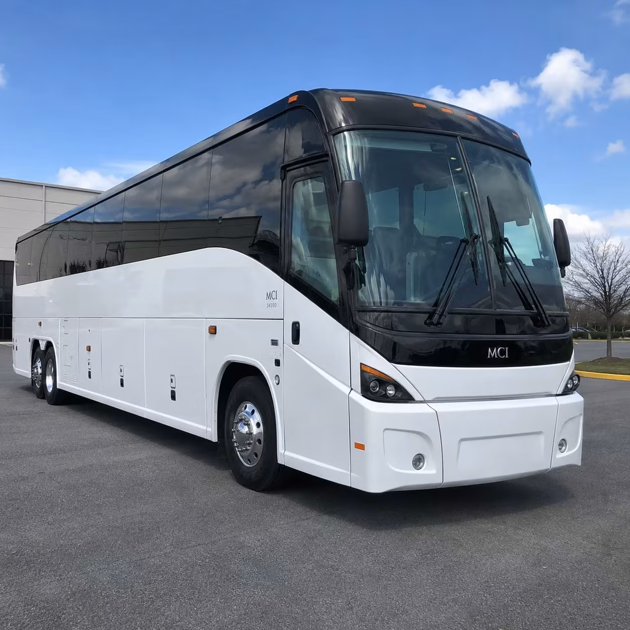 56 passenger charter bus