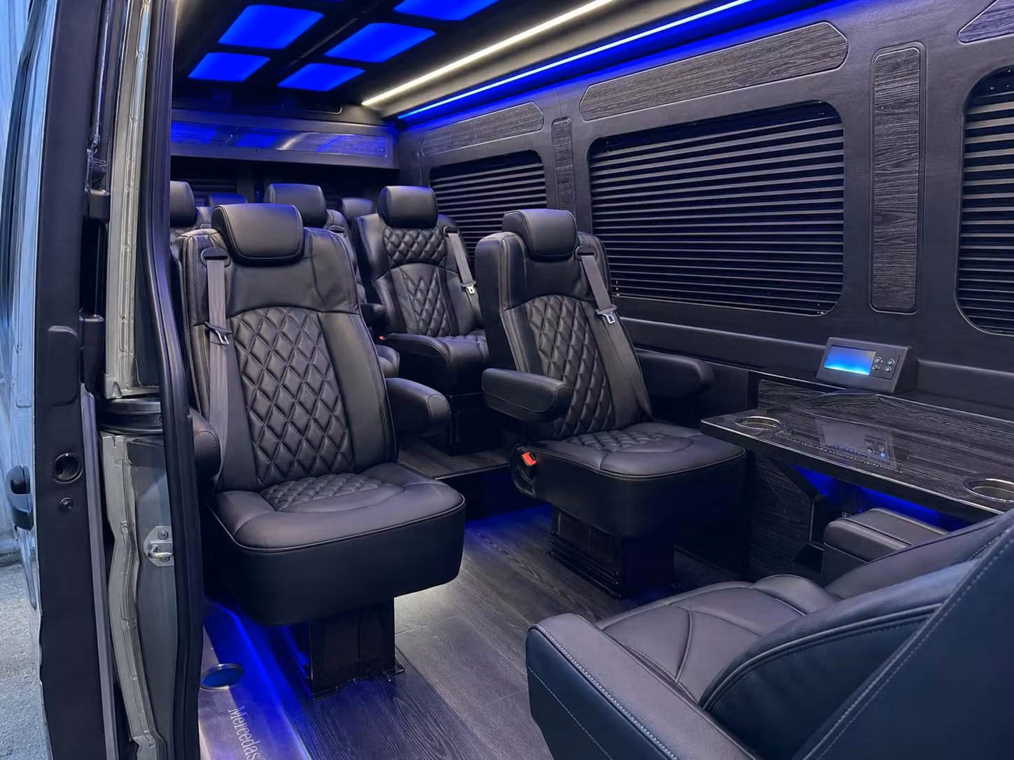 sprinter van transportation for groups and events across san marcos