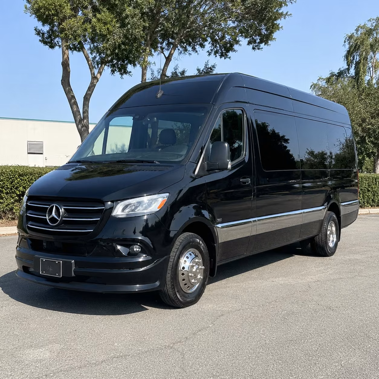 sprinter van with driver